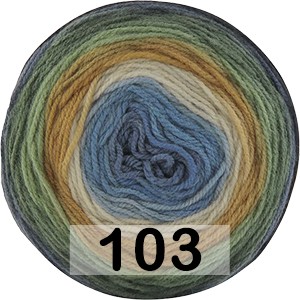 Пряжа Kamgarn Cake Wool Papatya