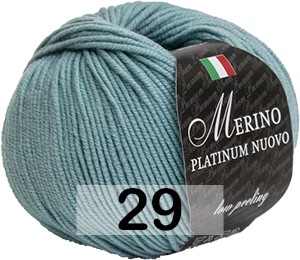 Пряжа Сеам Merino Platinum Nuovo