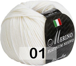 Пряжа Сеам Merino Platinum Nuovo