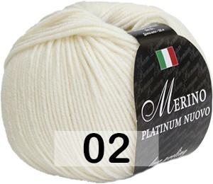 Пряжа Сеам Merino Platinum Nuovo