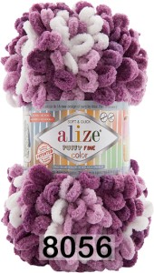 Пряжа Alize Puffy Fine Color