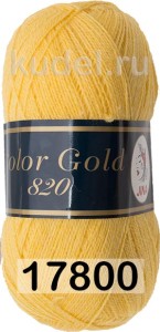 Пряжа JINA Color Gold 820