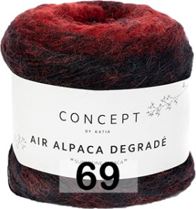 Пряжа Concept Air Alpaca Degrade
