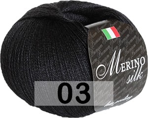 Пряжа Сеам Merino Silk 50