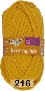 Пряжа Семеновская Roving felt / Валя
