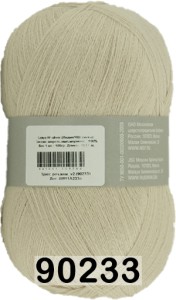 Пряжа Семеновская Lidiya W silver / Лидия ЧШ сильвер